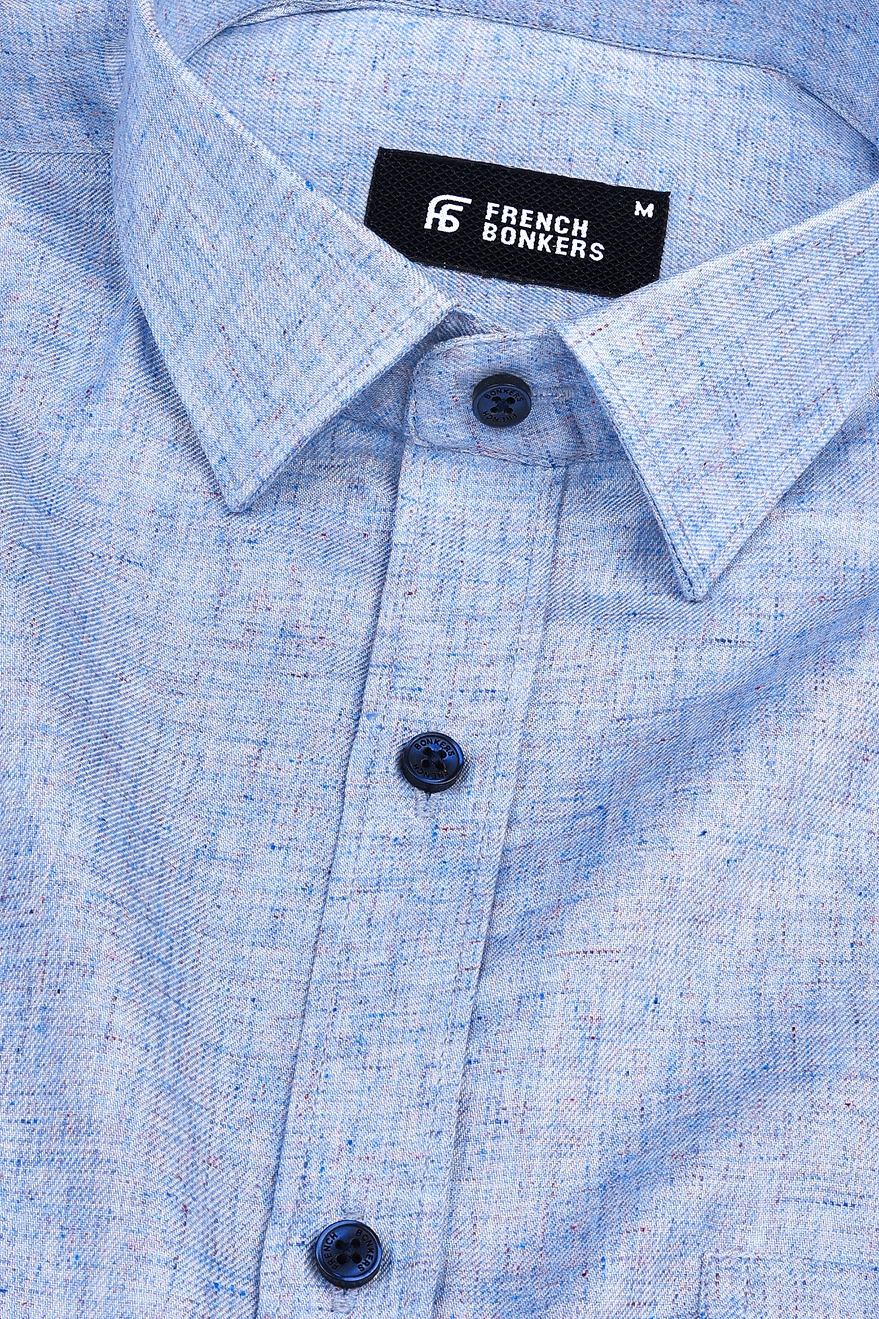 Wallpaper sprinkle coloured cotton shirt