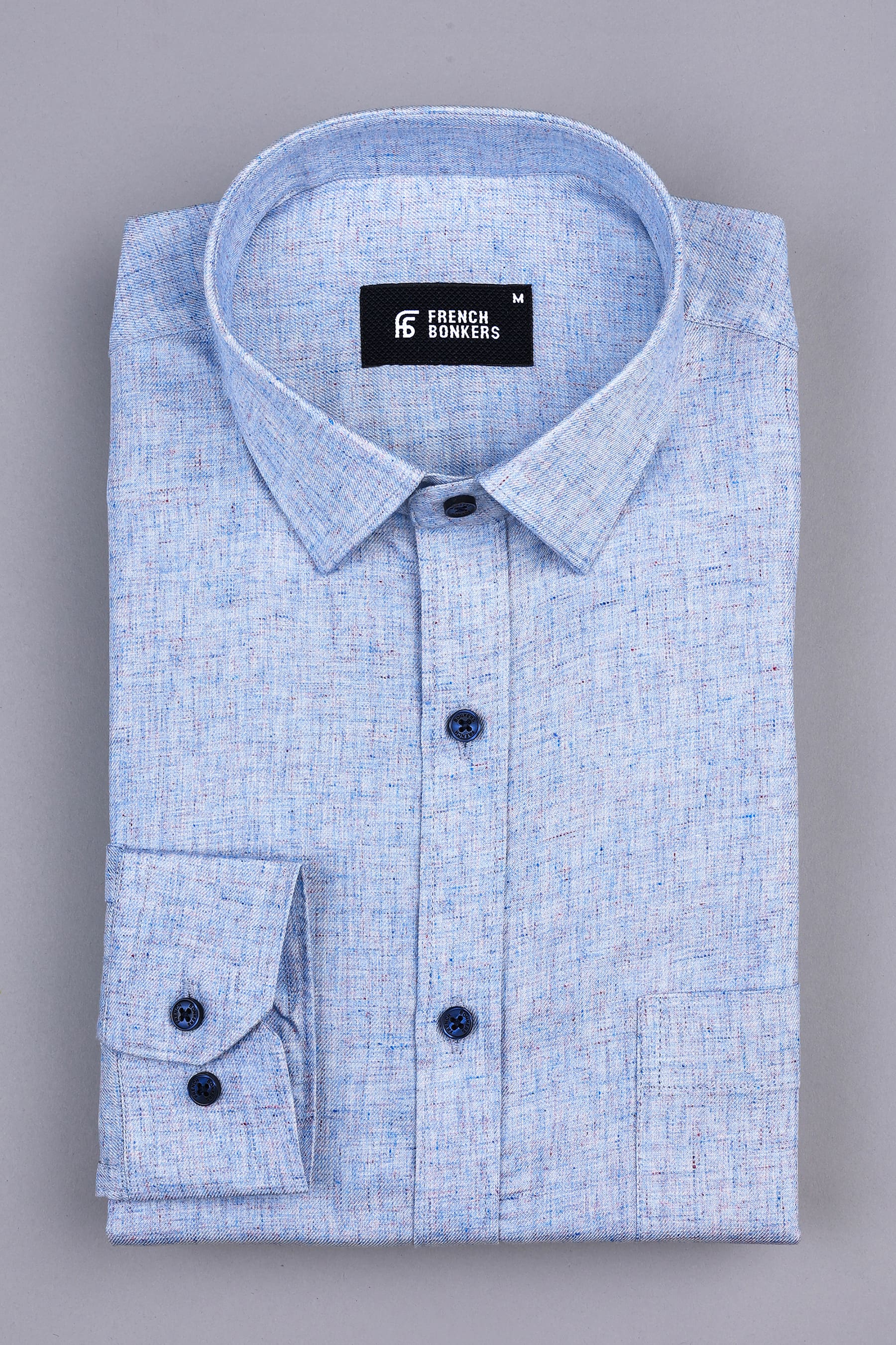 Wallpaper sprinkle coloured cotton shirt