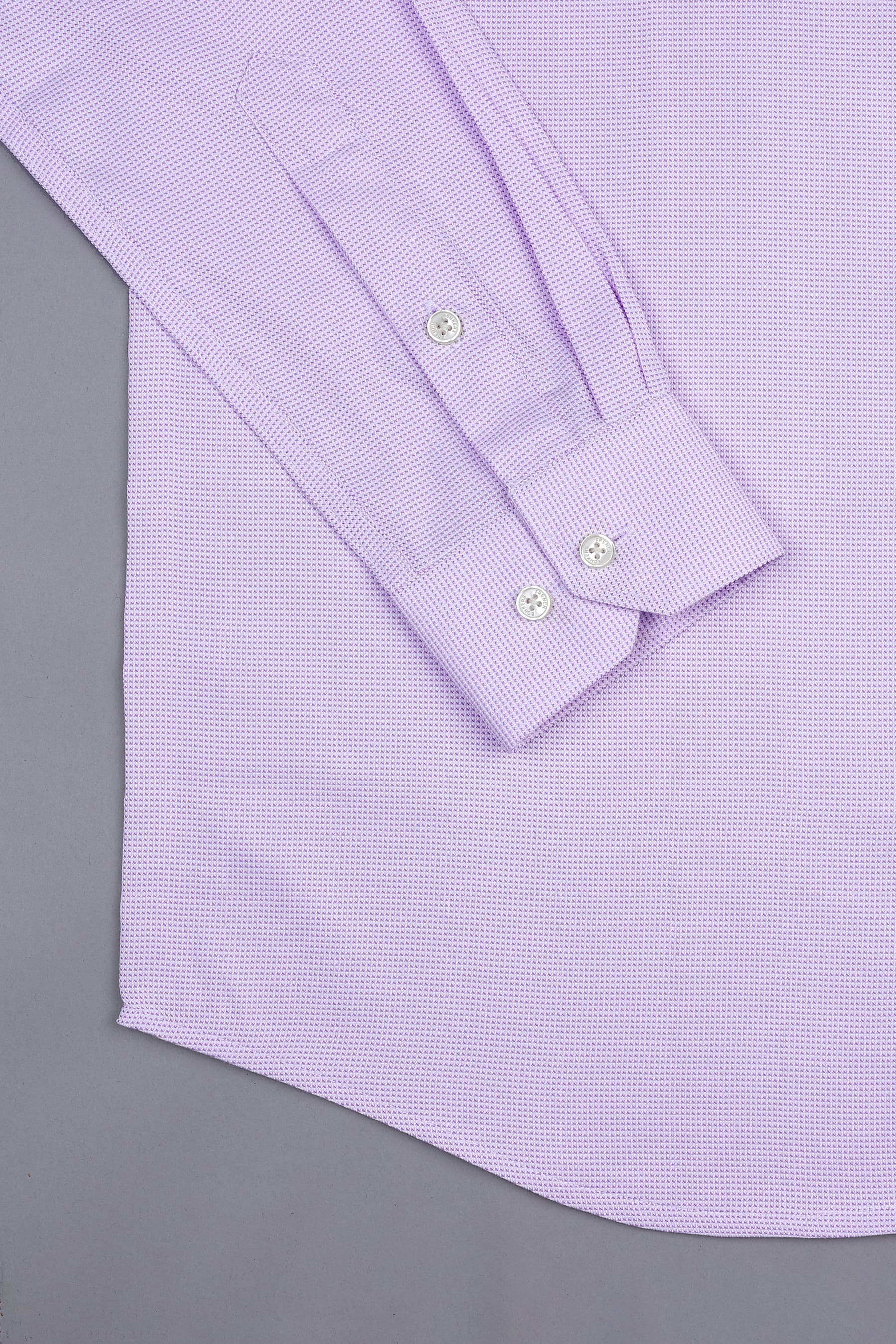 Mauve purple dobby texture shirt