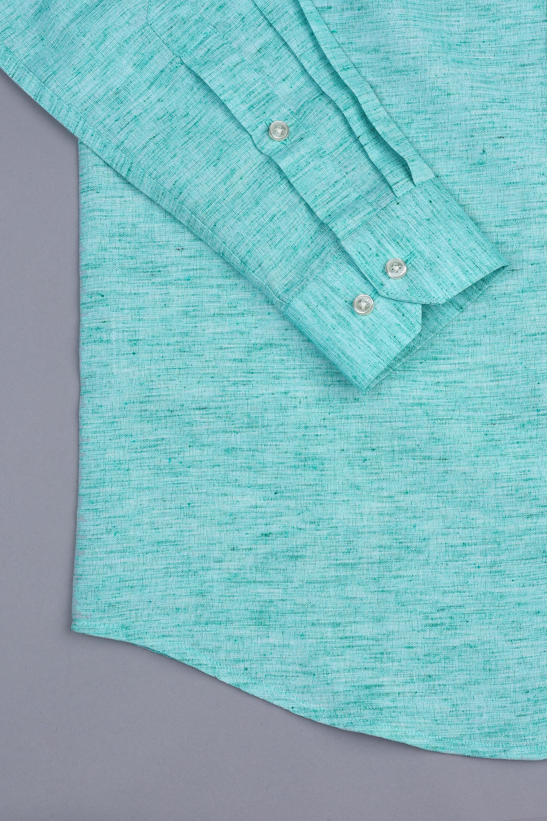 Seaform green amsler linen shirt