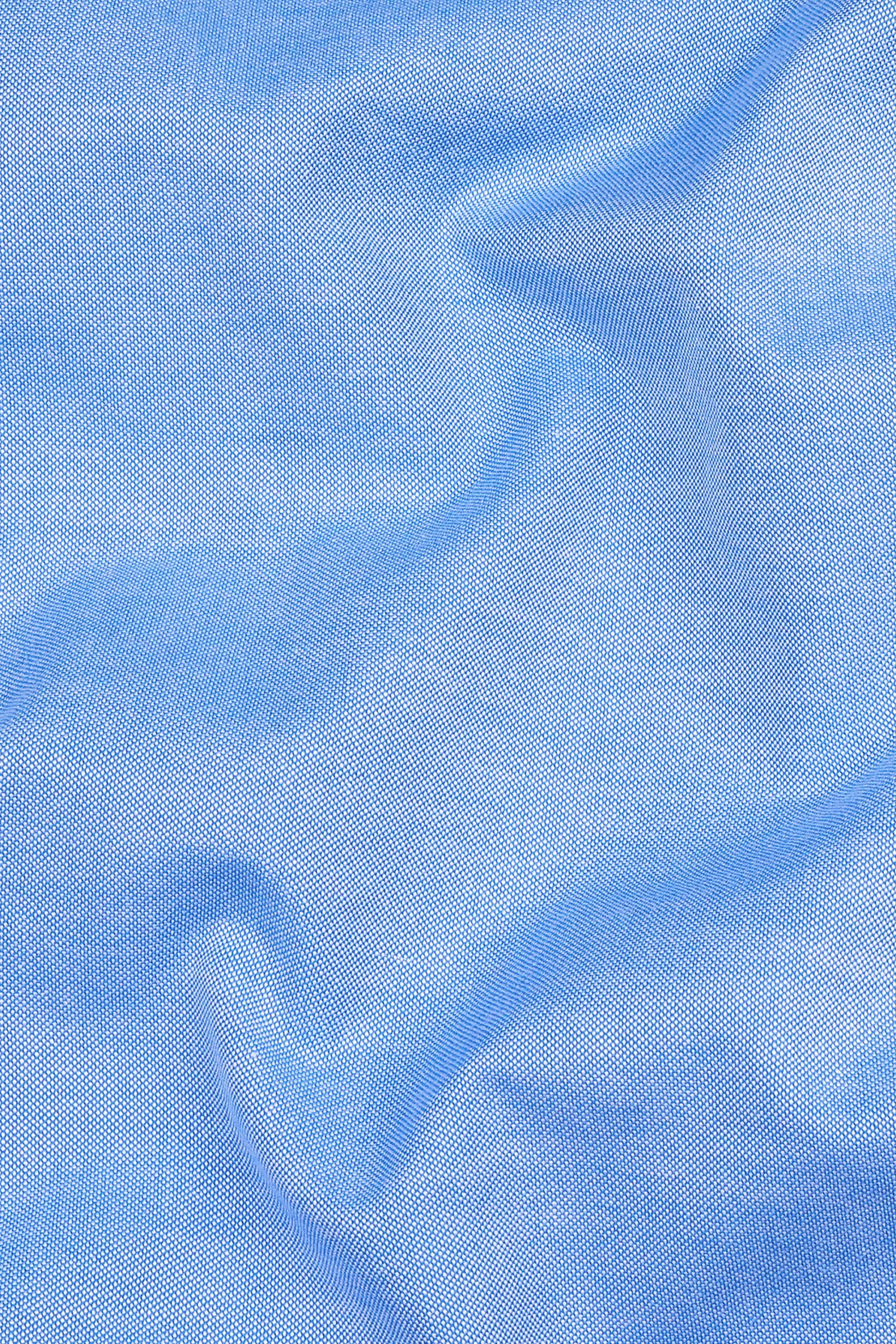 Noble Blue oxford cotton shirt