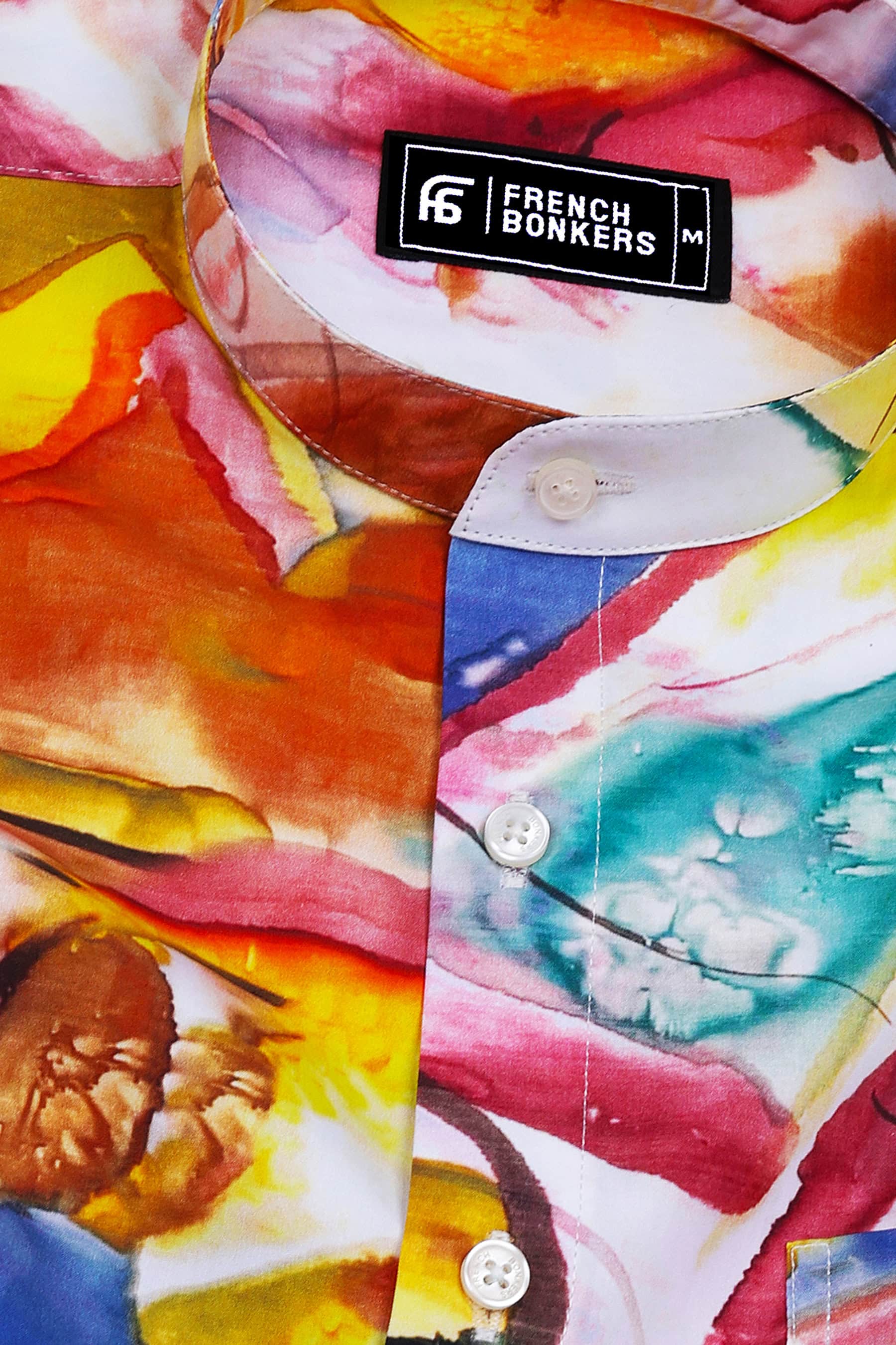 Magic Multicolor Print Cotton Shirt