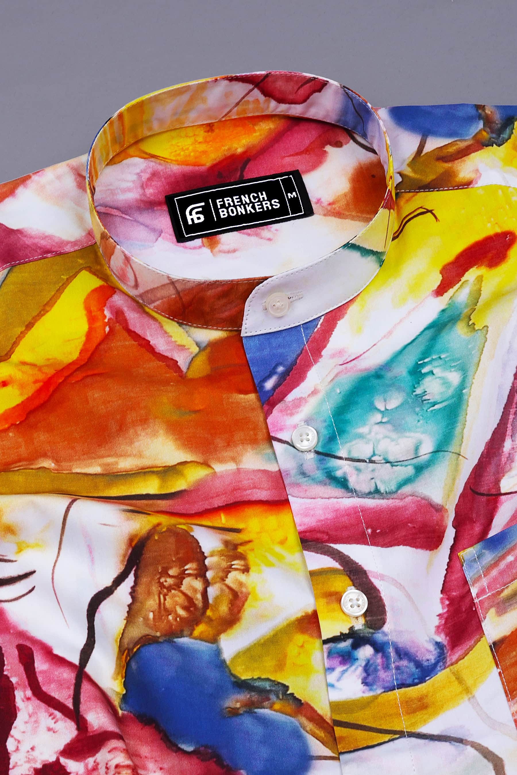 Magic Multicolor Print Cotton Shirt