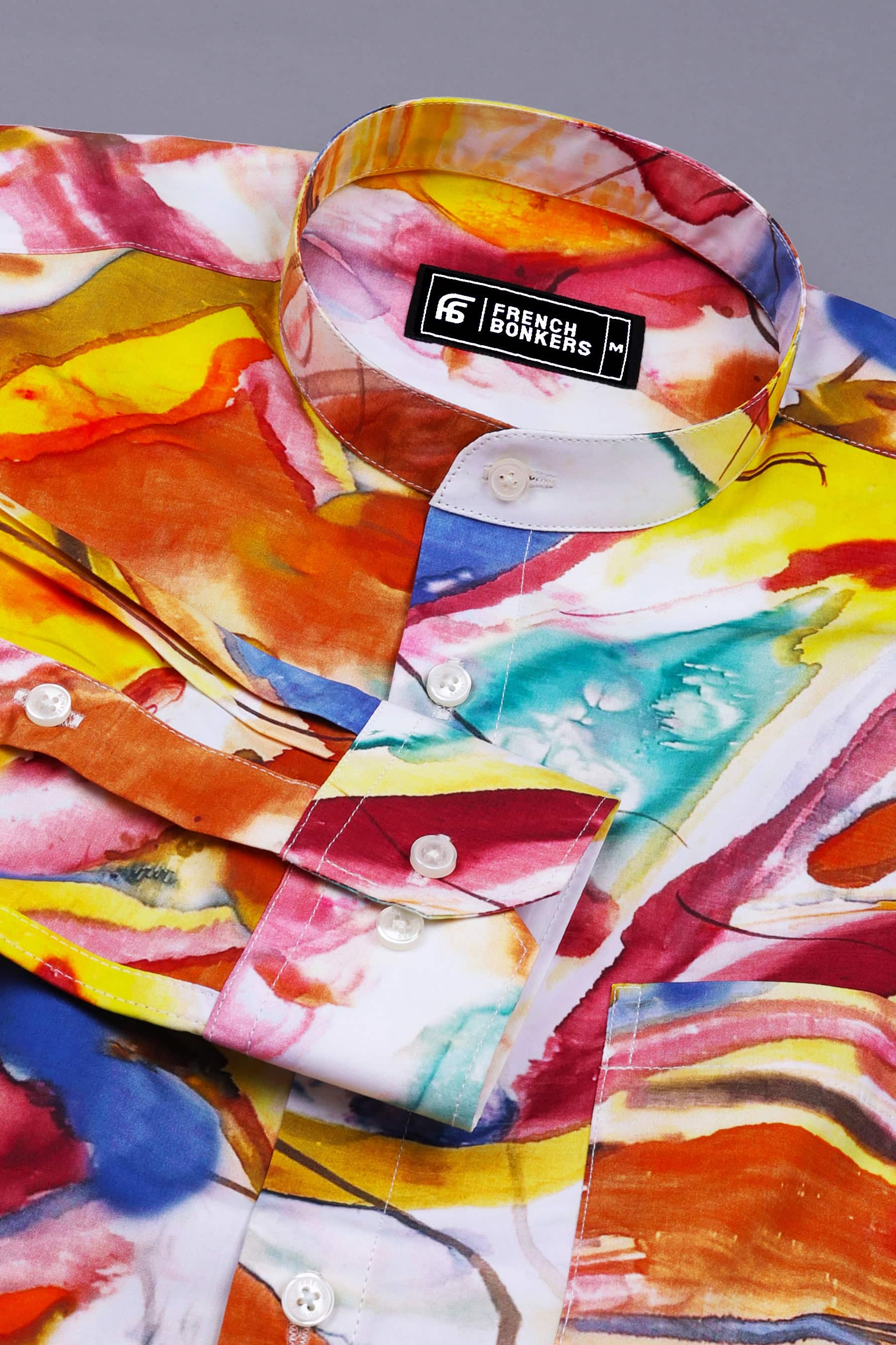 Magic Multicolor Print Cotton Shirt