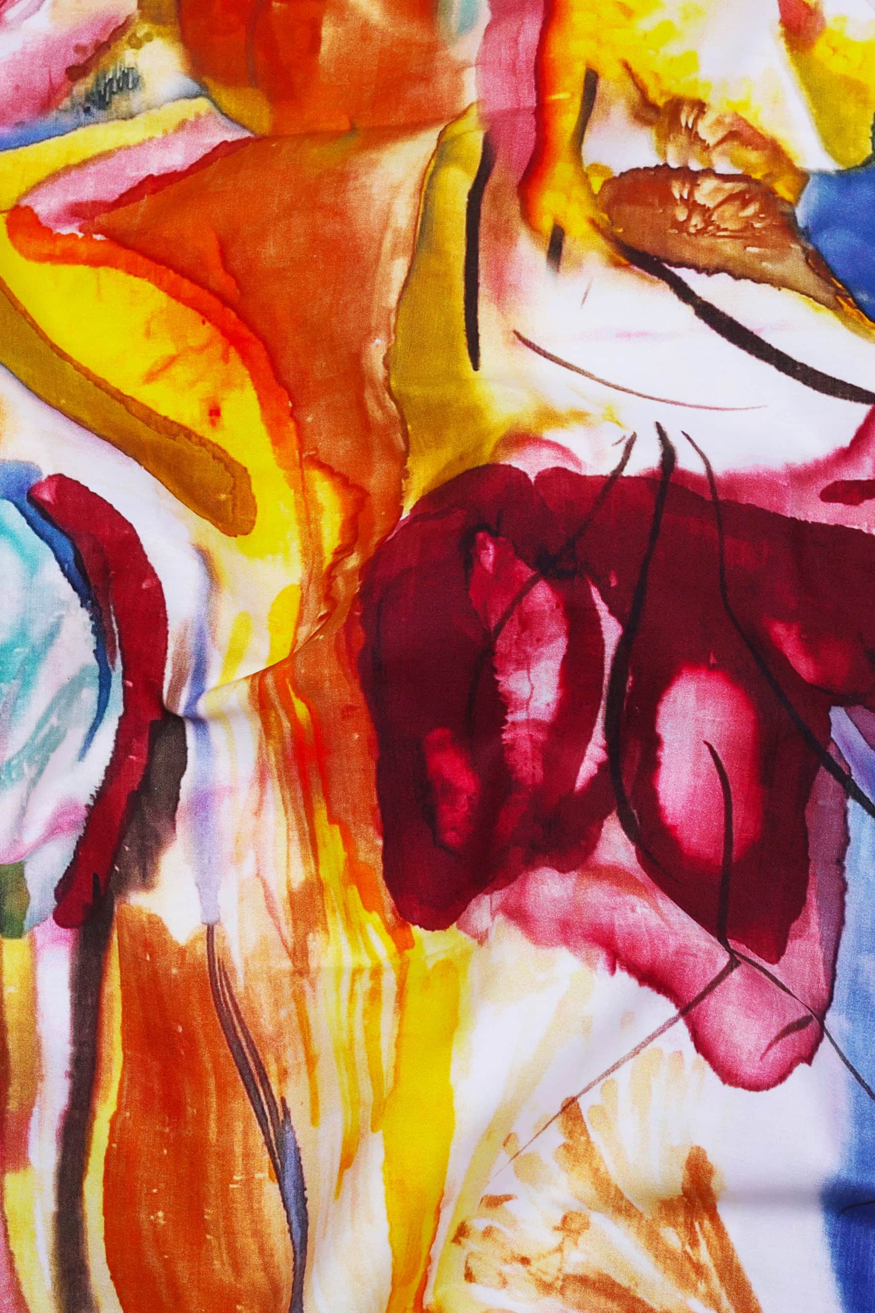 Magic Multicolor Print Cotton Shirt