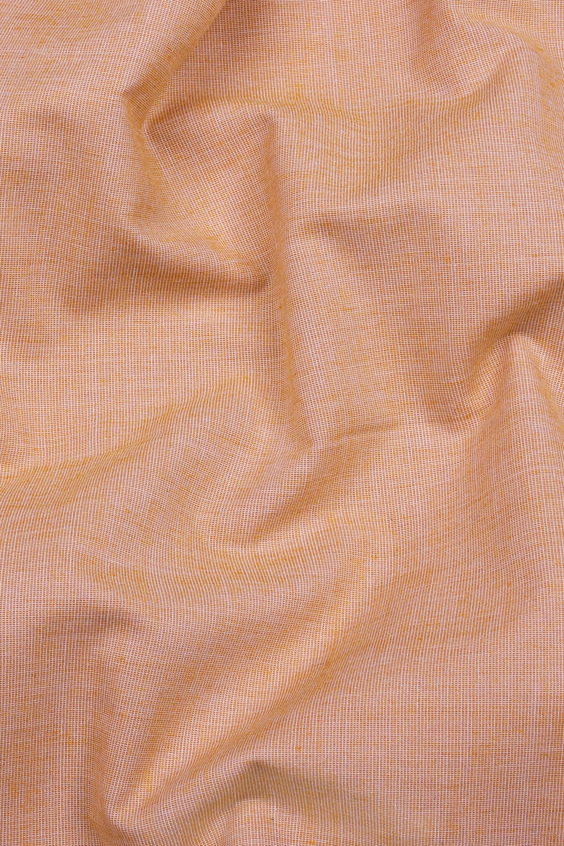 Butter Cream Solid Cotton Shirt