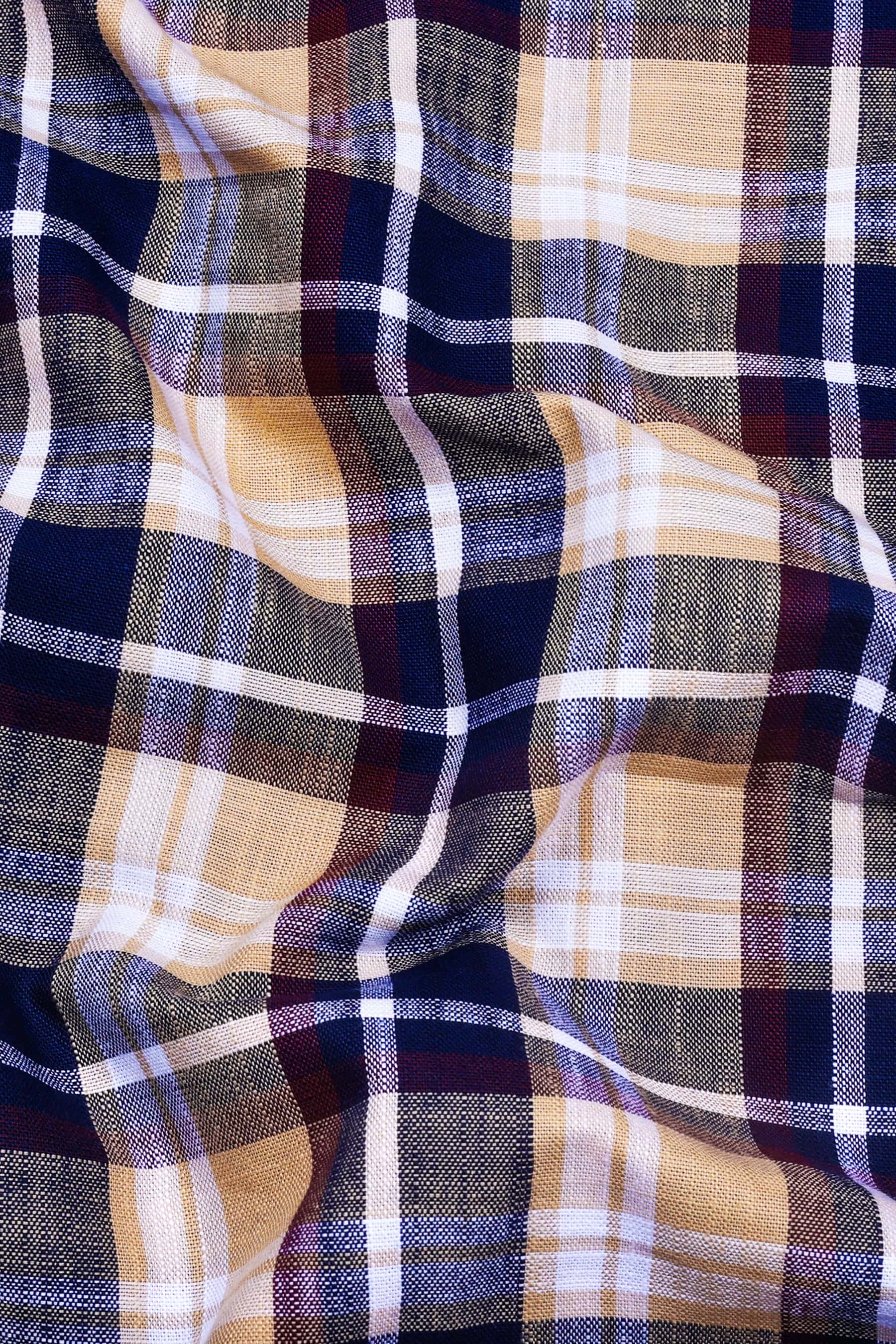 Dusk Weave Multicolour Cotton Check Shirt