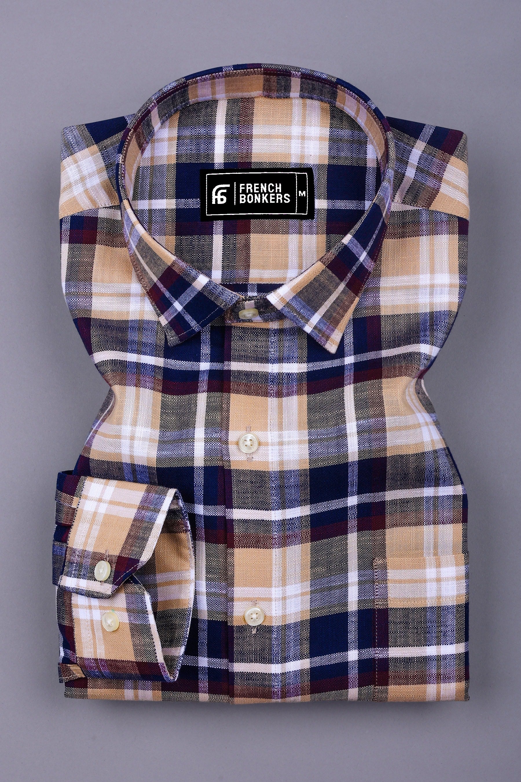 Dusk Weave Multicolour Cotton Check Shirt
