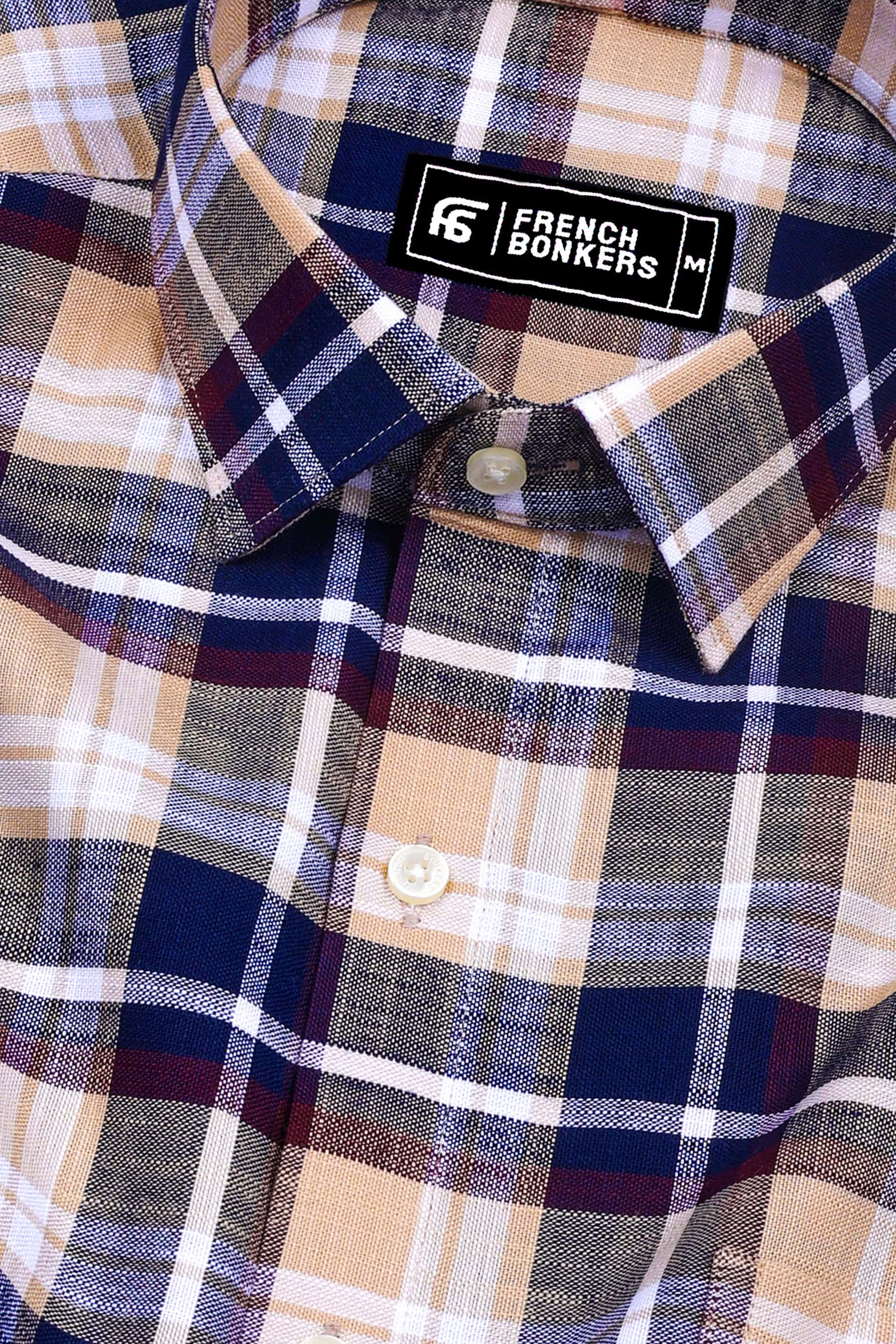 Dusk Weave Multicolour Cotton Check Shirt