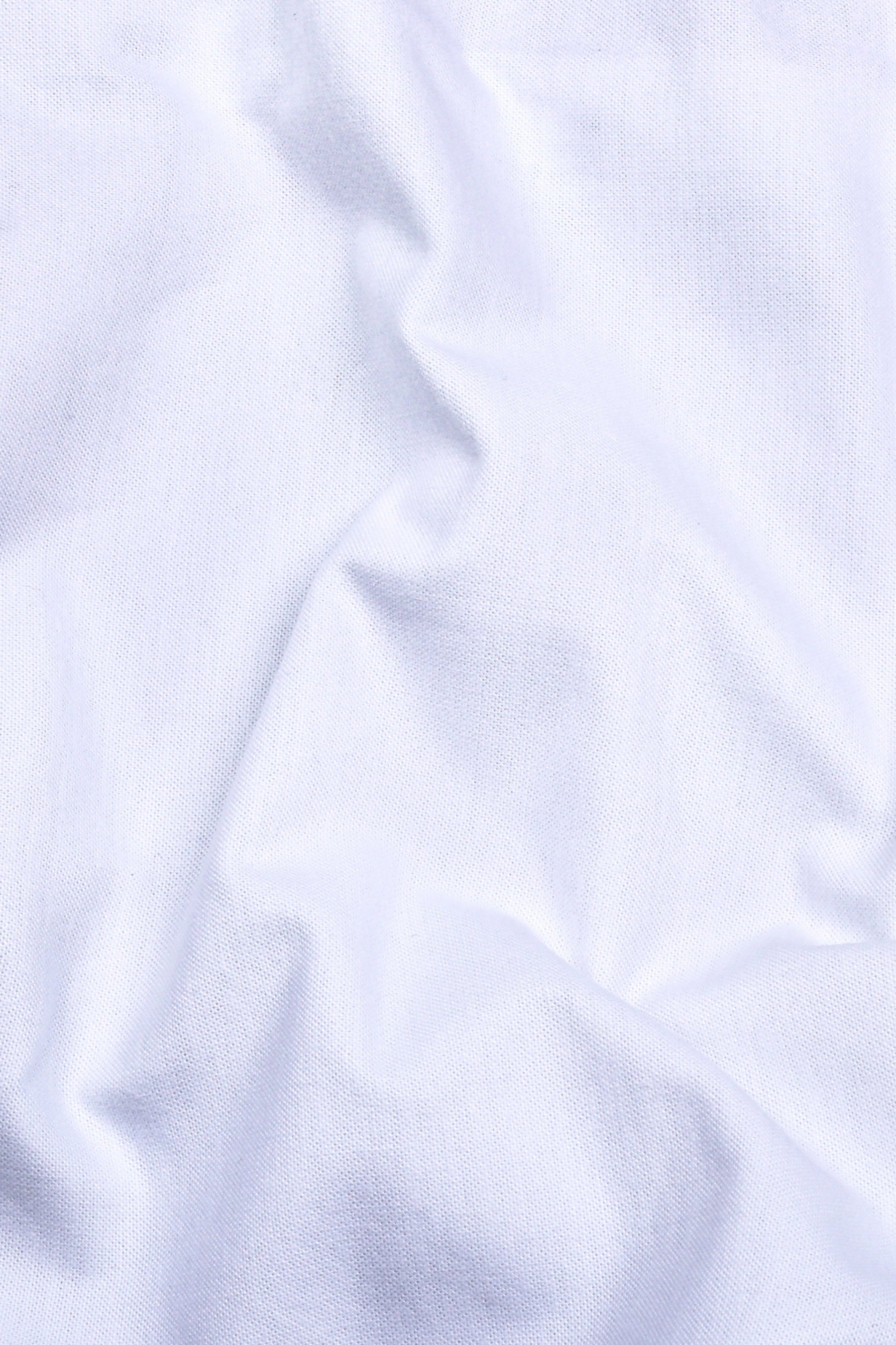 Vanilla White Oxford Solid Cotton Shirt