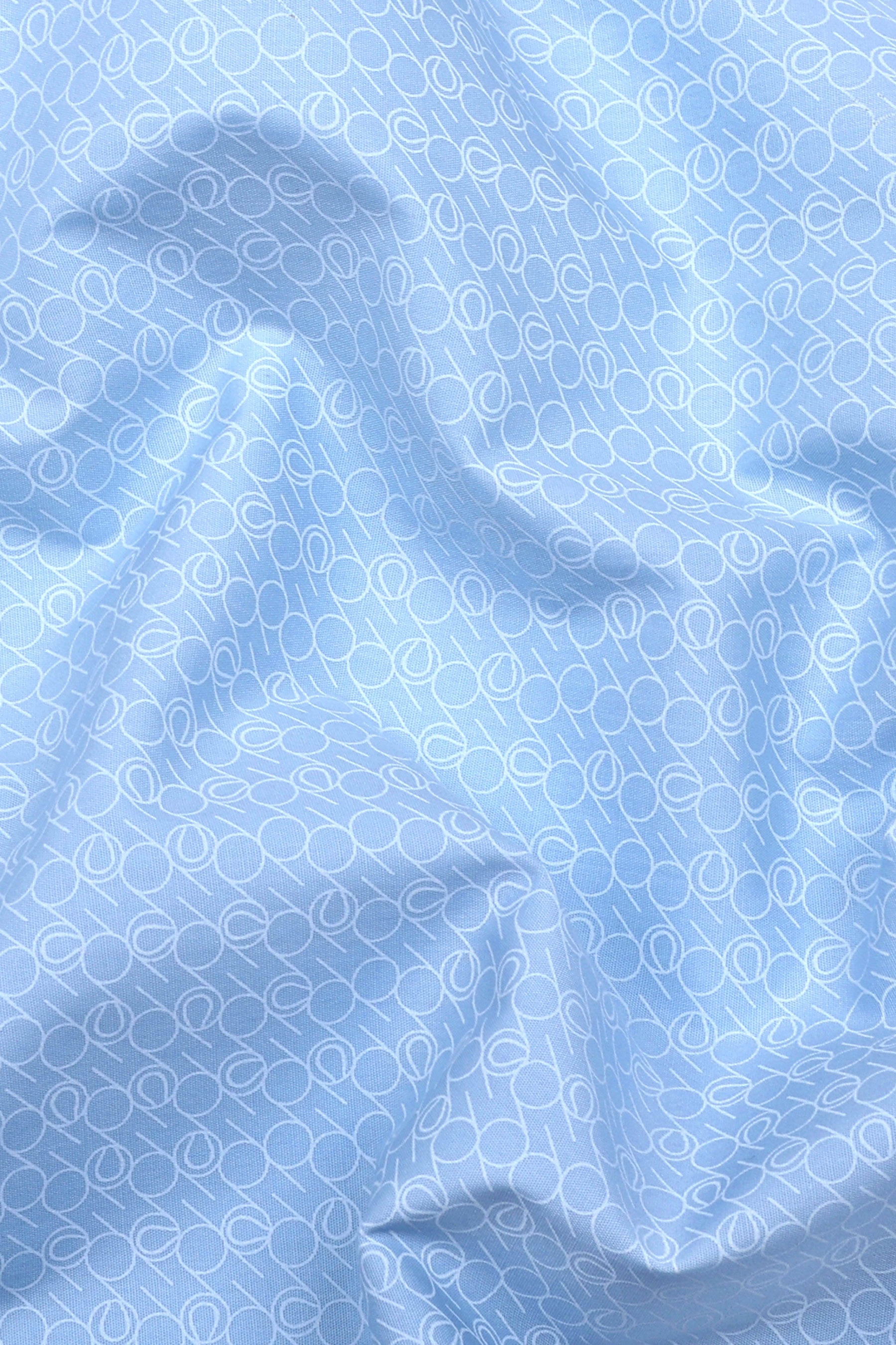 Airblue Loopline Printed Cotton Shirt