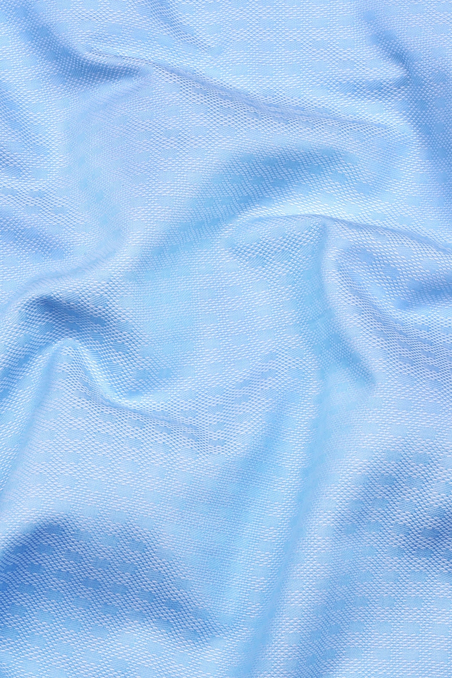 Zeblue Dobby Textured Cotton Shirt