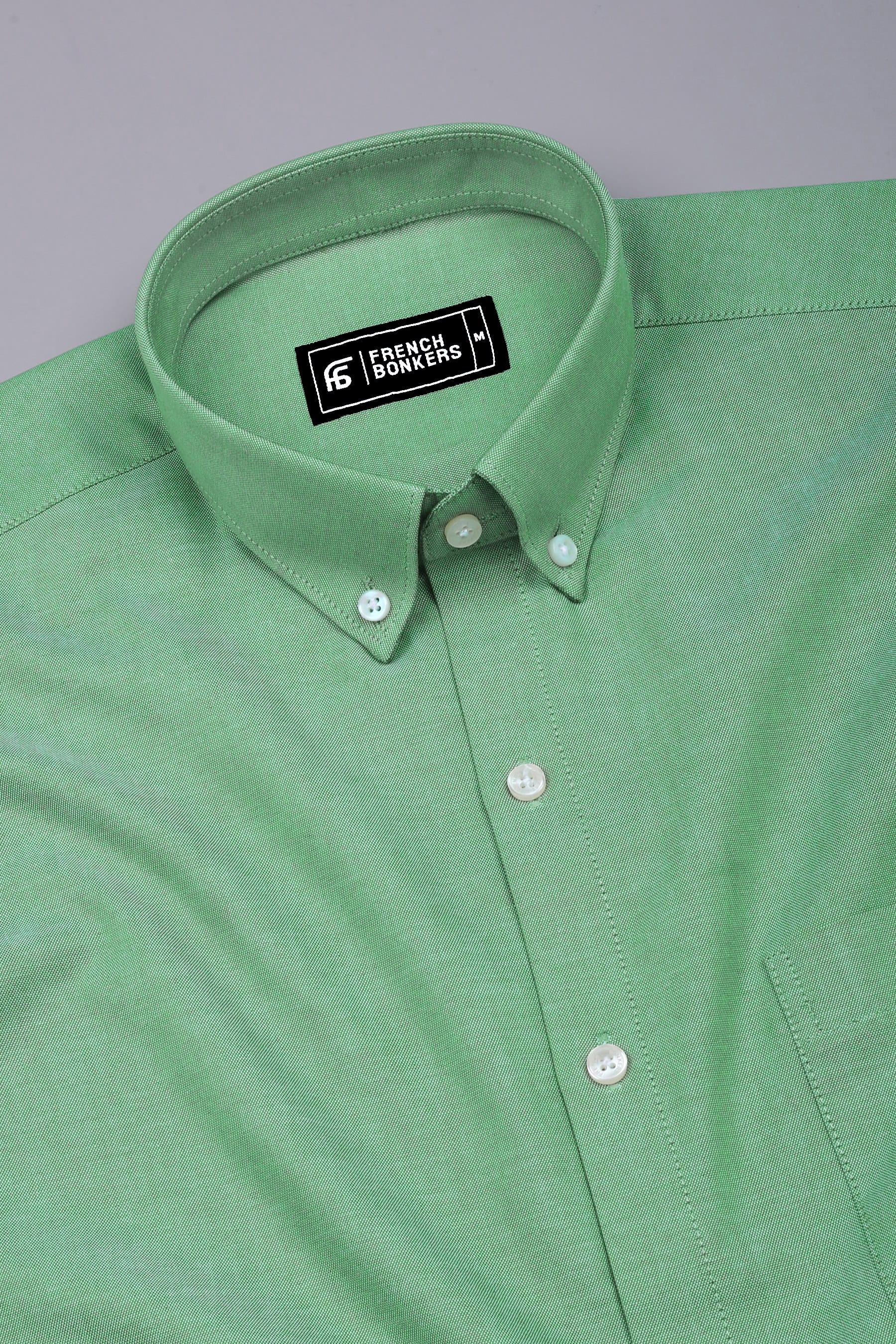 Arctic Pista Solid Oxford Cotton Shirt