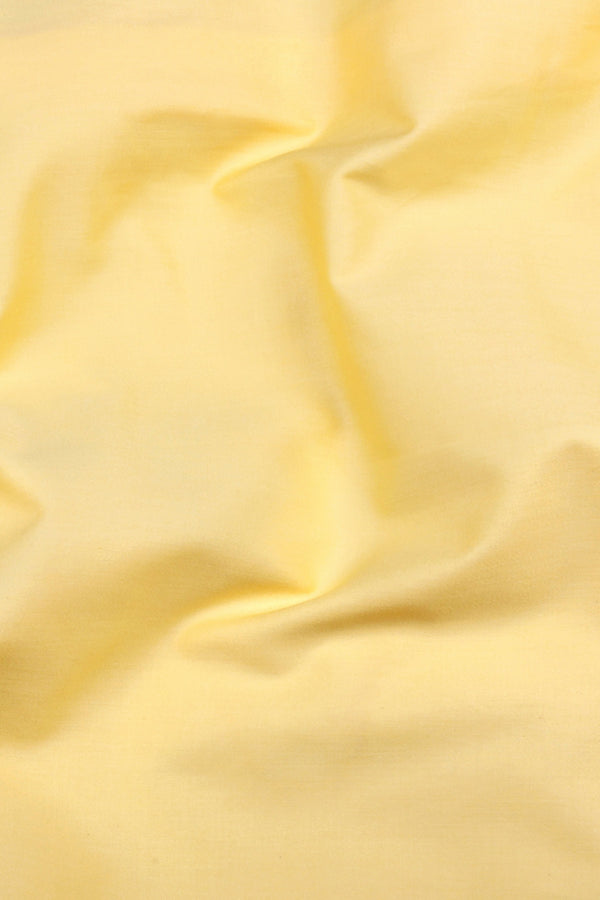 Rainbow yellow satin cotton shirt