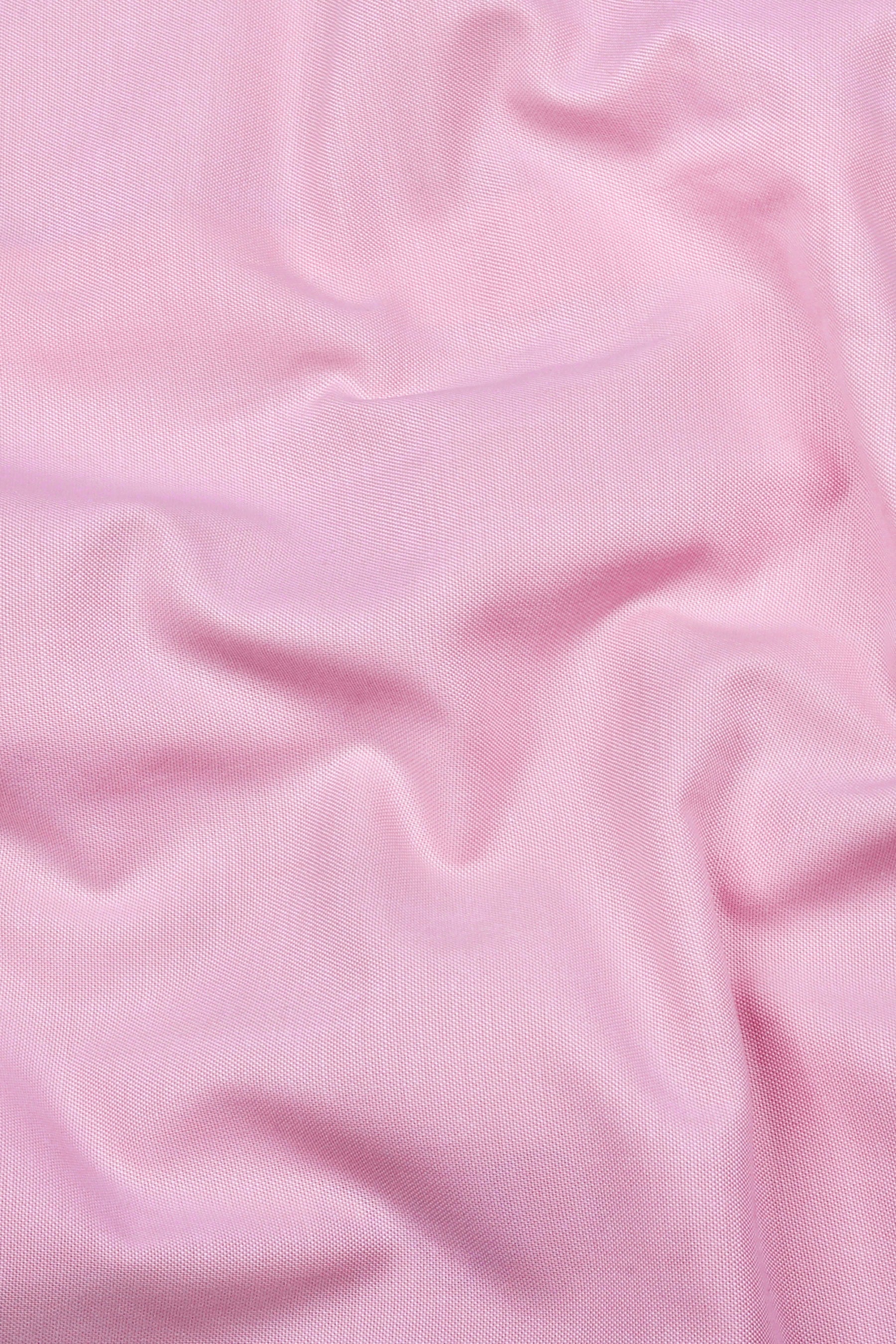 Arctic Pastel Pink Solid Oxford Cotton Shirt