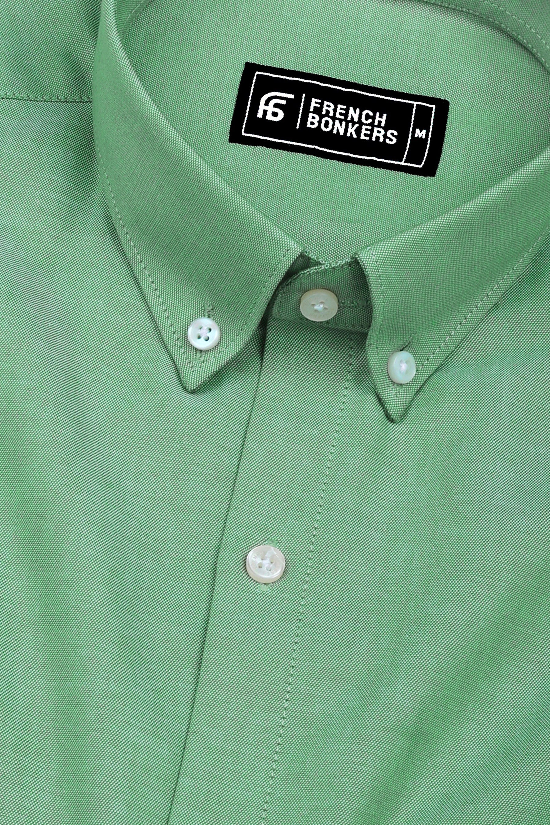 Arctic Pista Solid Oxford Cotton Shirt