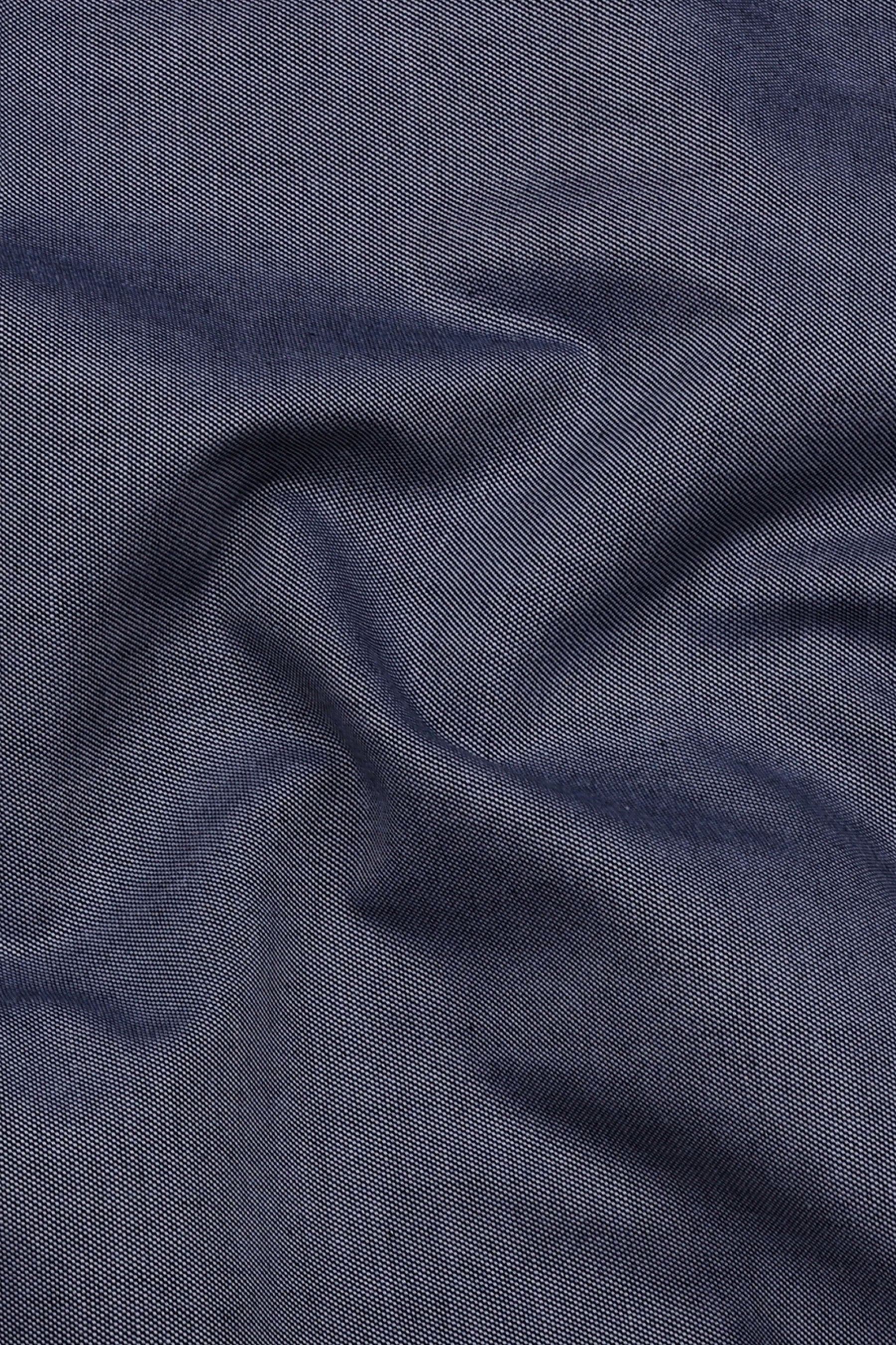 Arctic Grey Solid Oxford Cotton Shirt