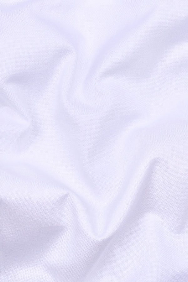 Lily White Cotton Satin Shirt
